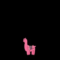 Alpaca Charm in Pink