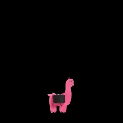 Alpaca Charm in Pink
