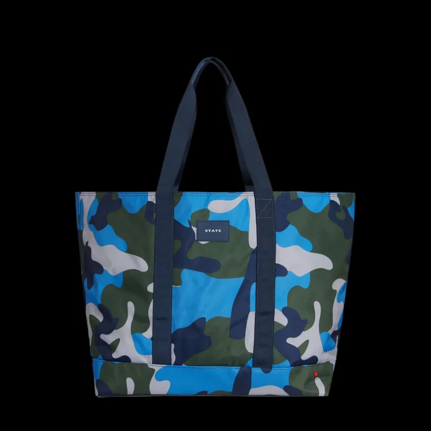 Graham XL Tote Bag Printed Canvas Camo