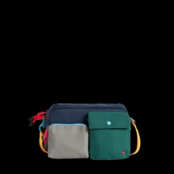 Kane Kids Bike Bag Color Block Green/Navy
