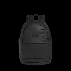 Lenox with Shoe Pocket Backpack Coated Canvas Black