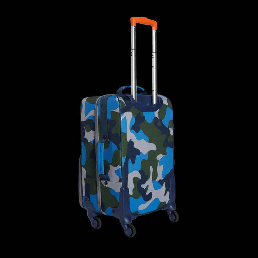Logan Suitcase Printed Canvas Camo
