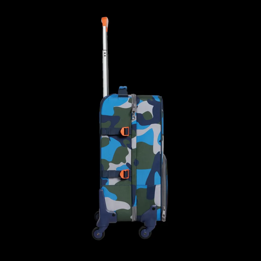 Logan Suitcase Printed Canvas Camo