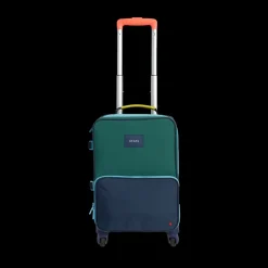 Mini Logan Suitcase Color Block Green/Navy