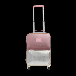 Mini Logan Suitcase Metallic Pink/Silver