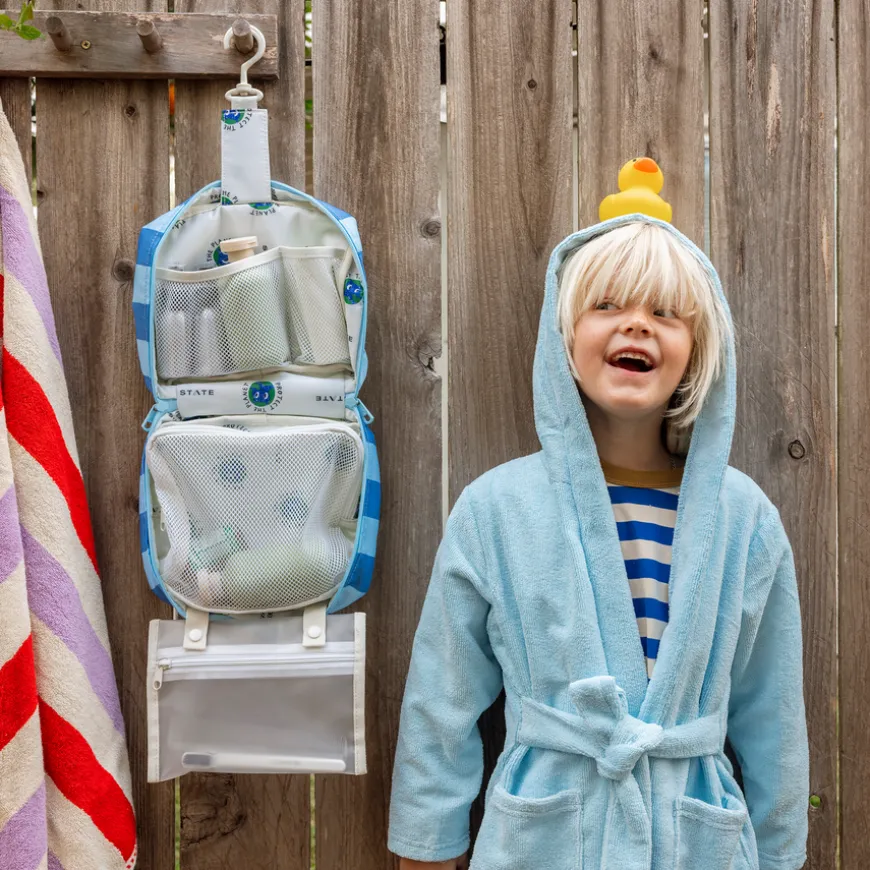 STATE Bags | Bensen Toiletry Kit Metallic Butterfly