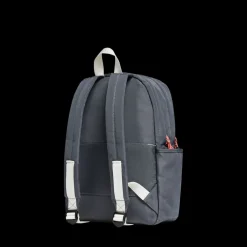 STATE Bags | Evans Double Pocket Backpack Polyester Canvas Dark Gray