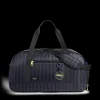 STATE Bags | Fenway Sports Duffle Black Grey Striped