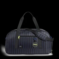 STATE Bags | Fenway Sports Duffle Black Grey Striped