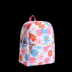 STATE Bags | Kane Kids Double Pocket Backpack Recycled Poly Canvas Daisies