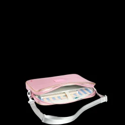 STATE Bags | Laptop Case Metallic Pink Silver