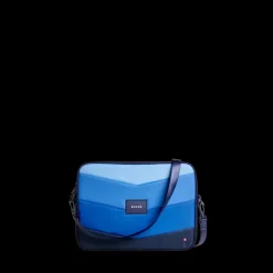 STATE Bags | Laptop Case Nylon Puffer Navy Chevron