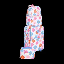 STATE Bags | Logan Check-In Suitcase Printed Canvas Daises
