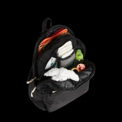 STATE Bags | Lorimer Diaper Bag Backpack Nylon Black | Best Gift For New Moms & Dads