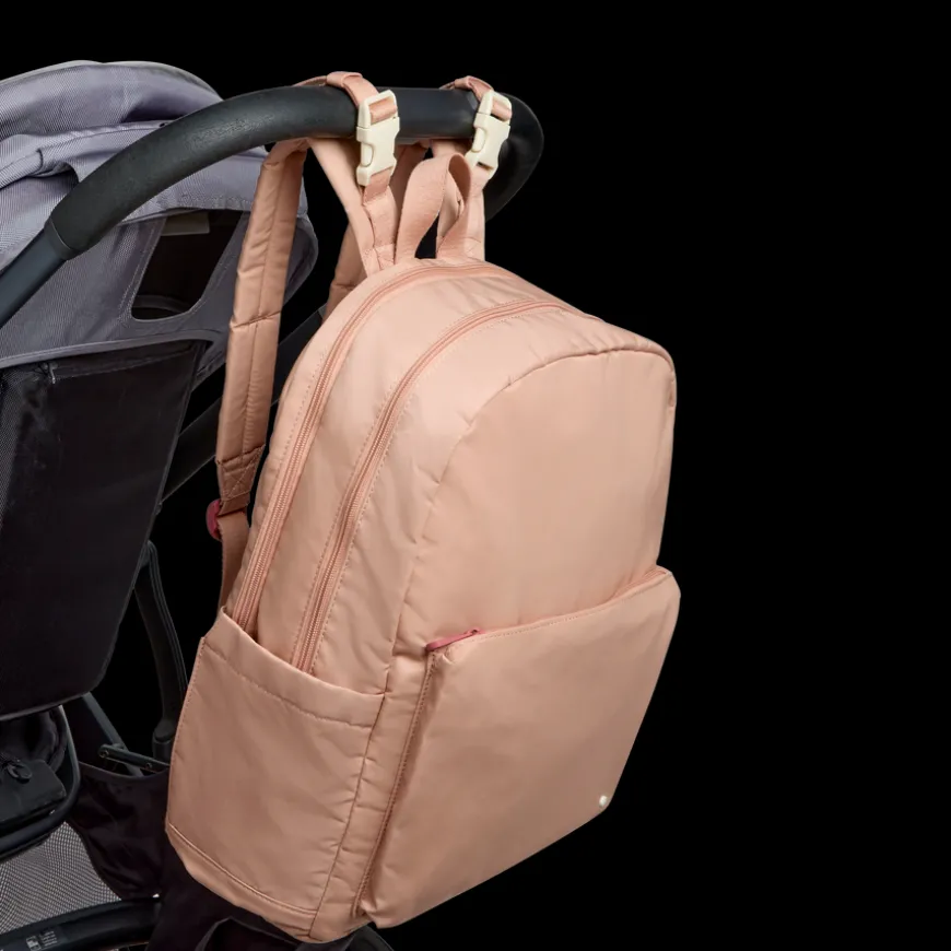 STATE Bags | Lorimer Diaper Bag Backpack Nylon Black | Best Gift For New Moms & Dads