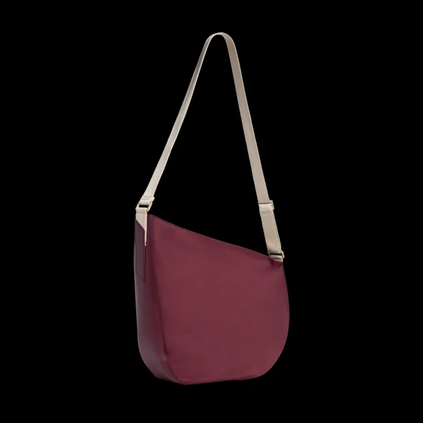 STATE Bags | Luna Crossbody Recycled Nylon Burgundy