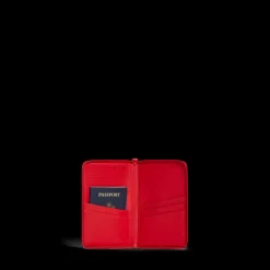 STATE Bags | Passport Holder Vegan Leather Burgundy