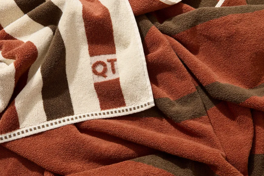 STATE Bags | Quiet Town Catalina Towel Chocolate