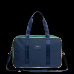 STATE Bags | Rockaway Duffle Polyester Canvas Green/Navy