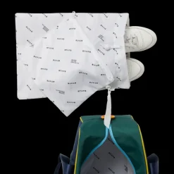 STATE Bags | Rockaway Duffle Polyester Canvas Green/Navy