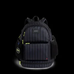 STATE Bags | Shea Baseball Backpack Black Grey Striped