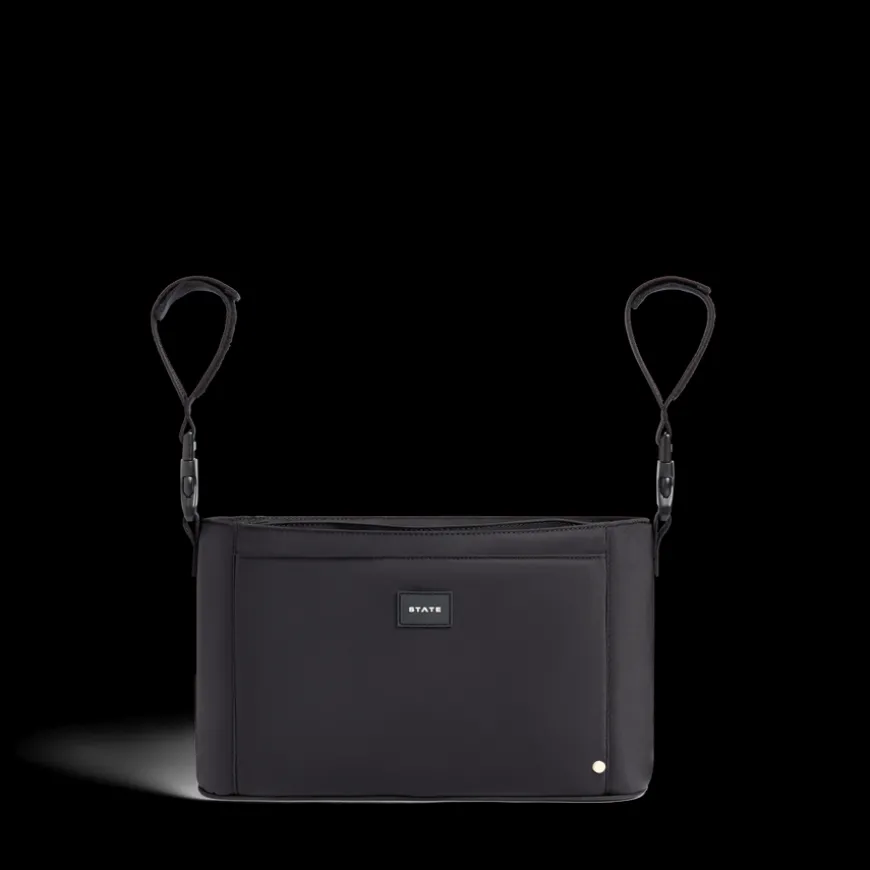 STATE Bags | Stroller Organizer Nylon Black