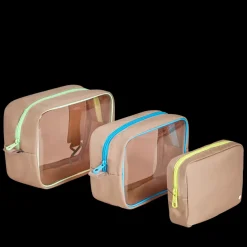 STATE Bags | Travel Pouch Set TPU Latte