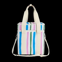 STATE Bags | Wellington Cooler Recycled Coated Cotton Stripe